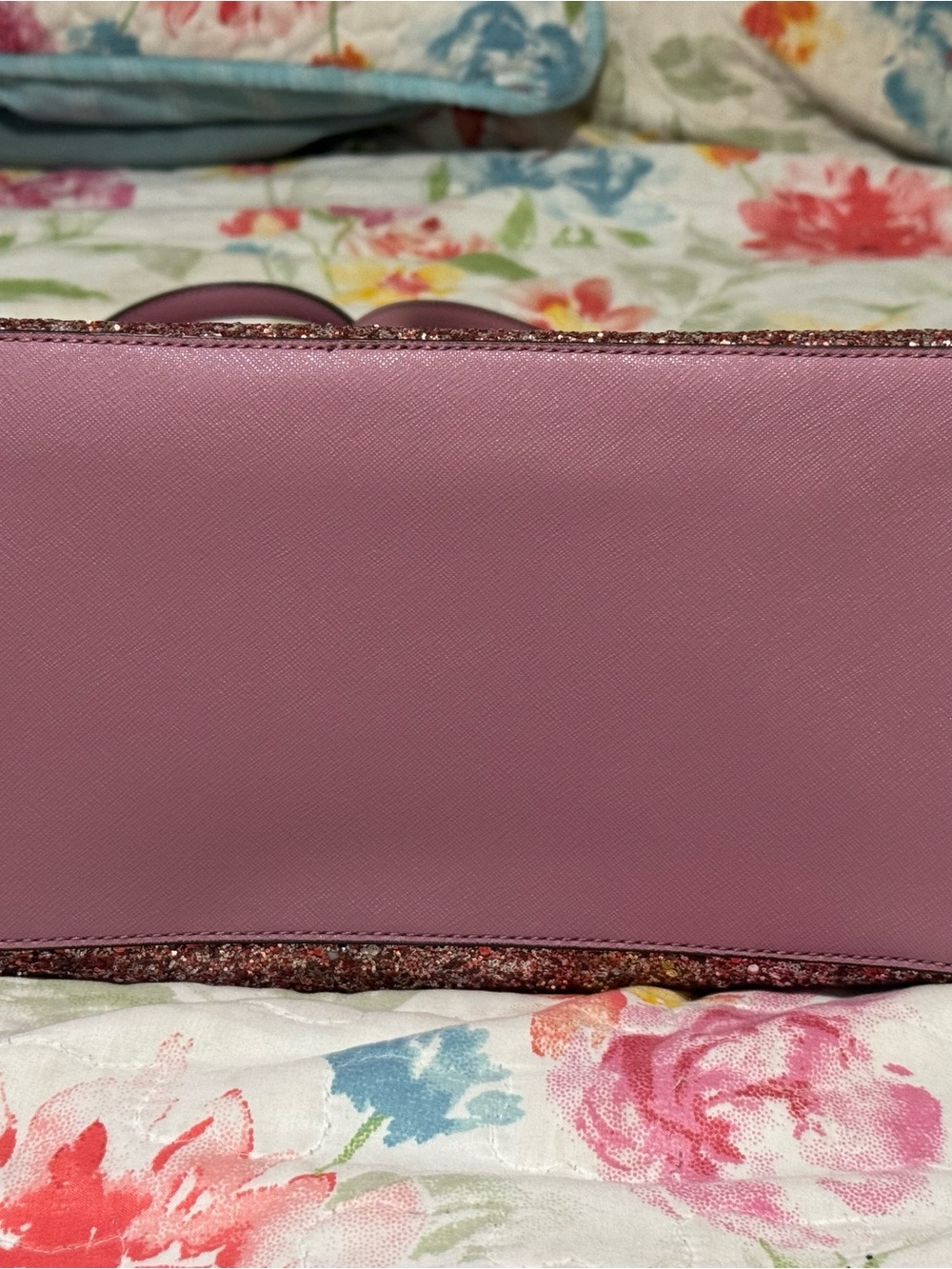 Kate Spade New York Pink Glitter Bottom Tote - Picture 5 of 16